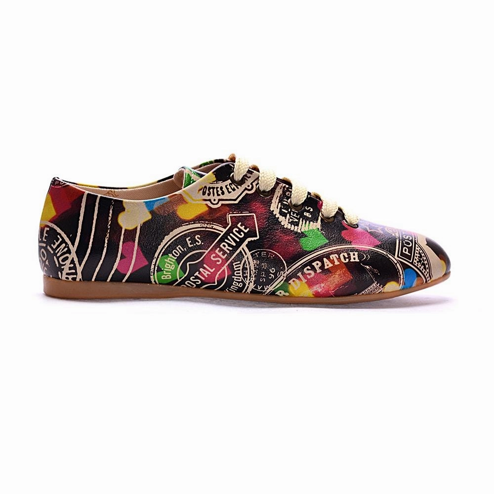 Colored Hearts Ballerinas Shoes SLV022 Month Strong Mid Top