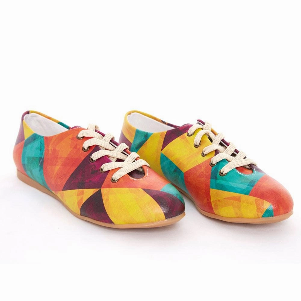 Colored Prismas Ballerinas Shoes SLV077 Impact Resistance