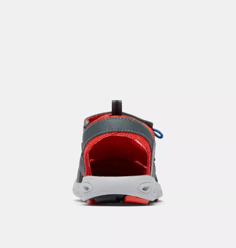 Platform Strap Sandals Columbia Techsun Wave 1767561-089 Sandals Kids Gray Adjustable Strap JOBB2125