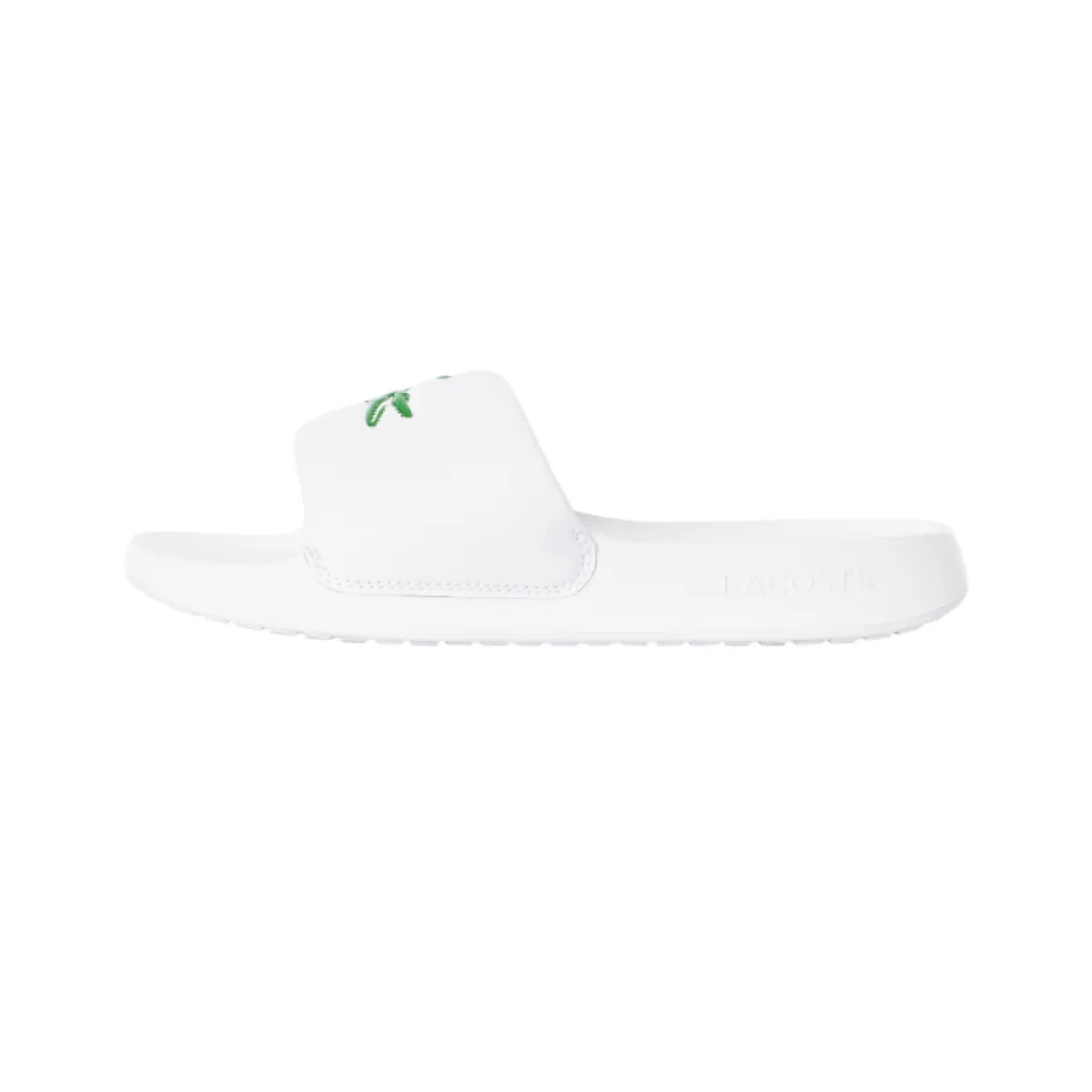 LACOSTE 7-45CMA0002082 CROCO 1.0 MN'S (Medium) White/Green Synthetic Sandals Agile Path