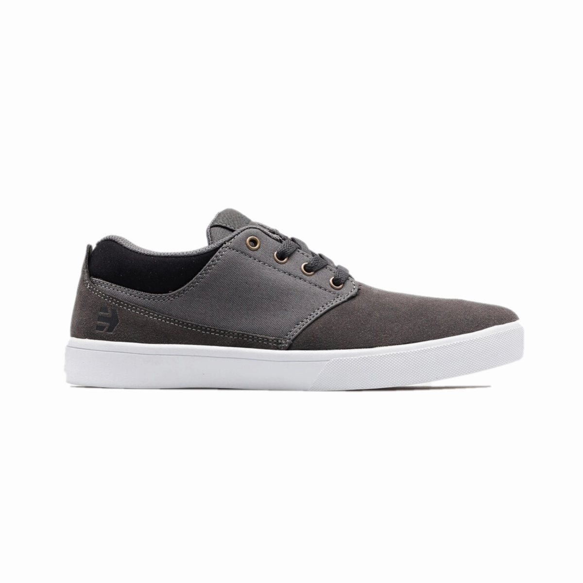 City Stroll ETNIES 4101000436 020 JAMESON MT MN'S (Medium) Gray Suede & Canvas Skate Shoes