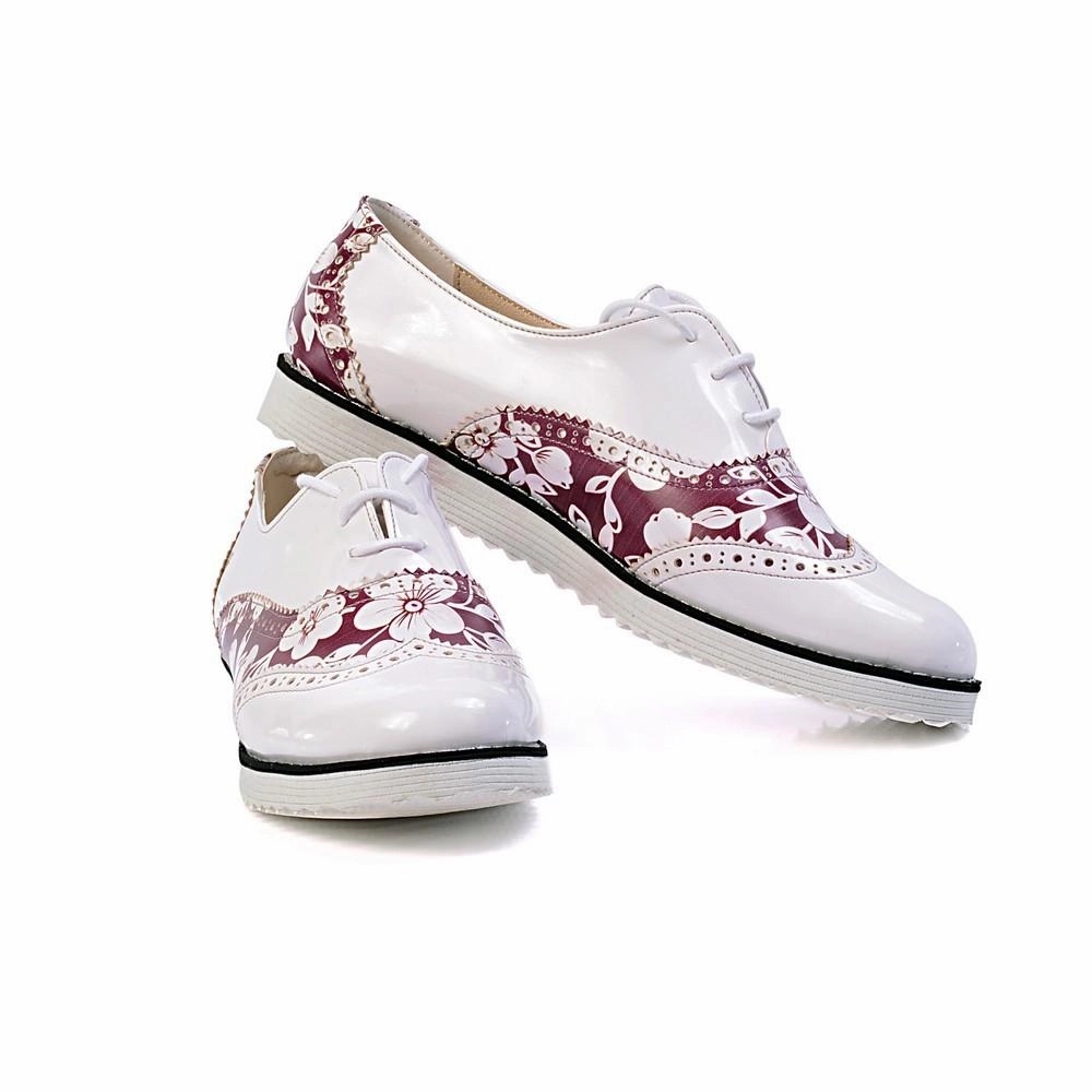 Flowers Oxford Shoes GNG302 Tech Glow Muscle Aid