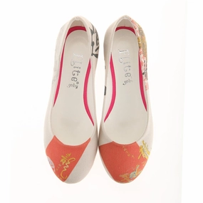 Rock Path Chinese Dragon Ballerinas Shoes 1103