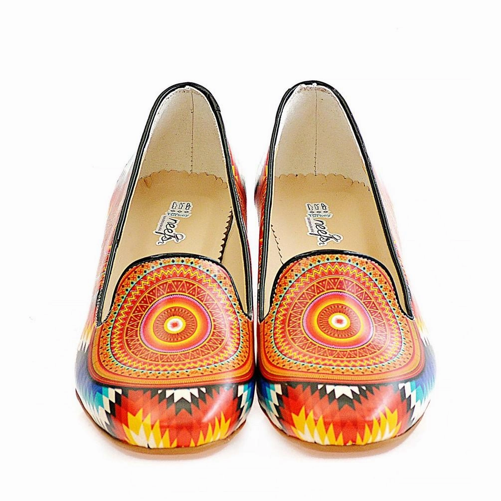 Pattern Career Heel Shoes BYZ215 mud proof Wide Path