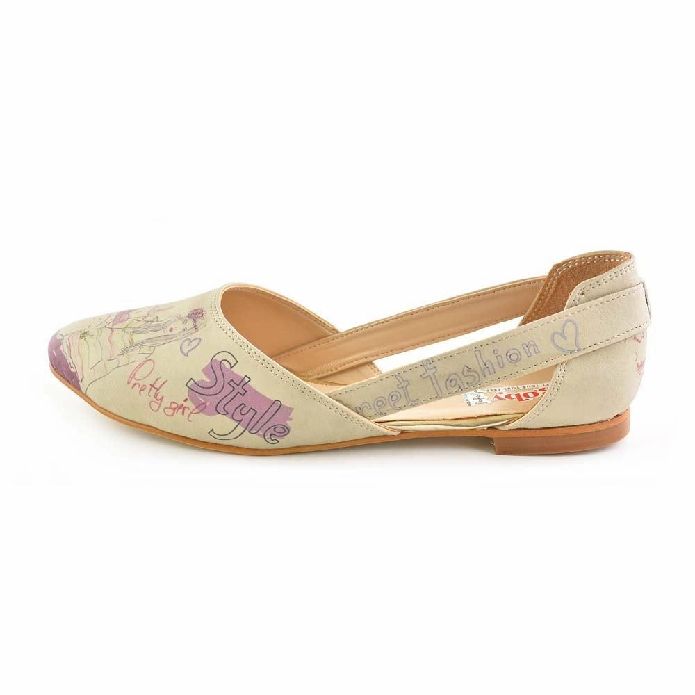 group walk Dad Pick Street Fashion Ballerinas Shoes OMR7003