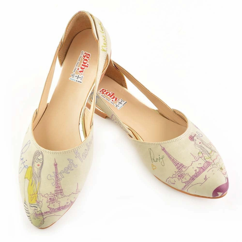 Street Fashion Ballerinas Shoes OMR7003 Gel Soft Fit