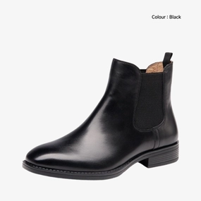 Cowboy Work Boots Comfortable Square-Toe, Non-Slip : Chelsea Boots for Women