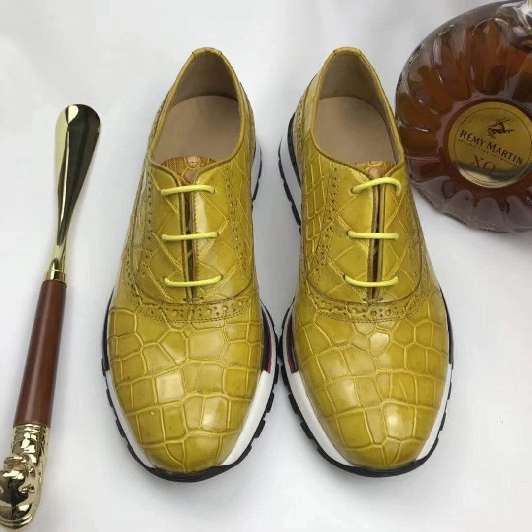 Asics All Wrestling Shoes Crocodile Shoes CROCODILE  Sports Shoes Leisure Men's Shoes