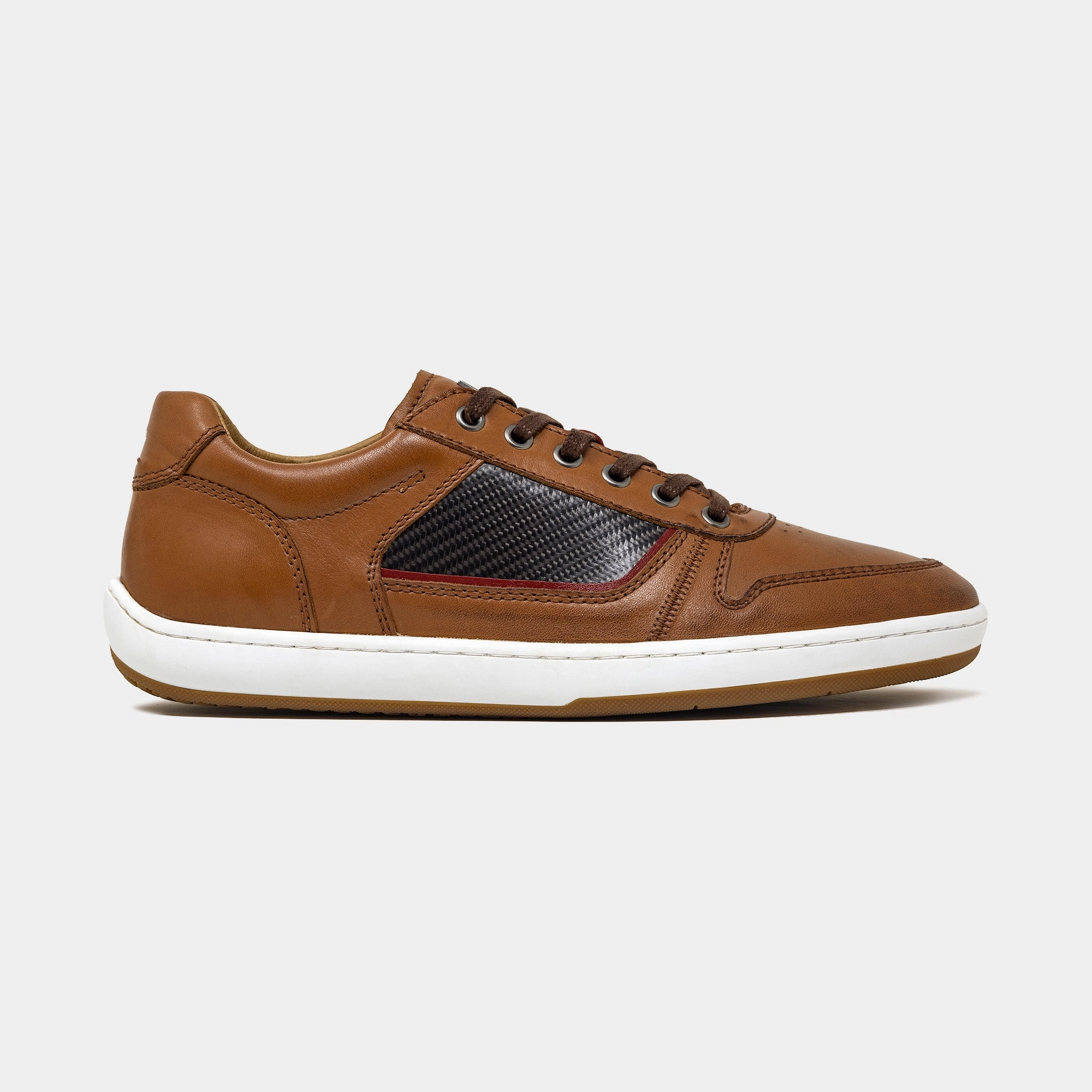 Compass - Cognac Rubber Sole