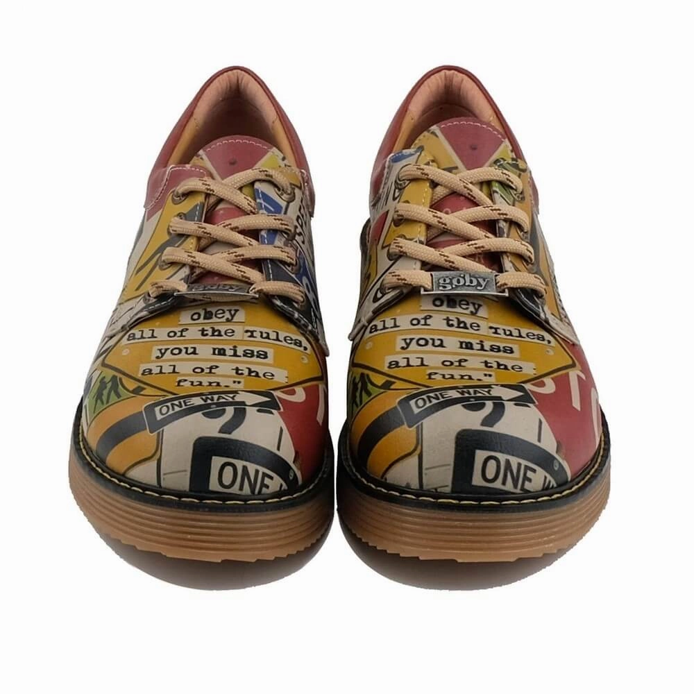 Oxford Shoes YAX108 Clean White Mountain Strong