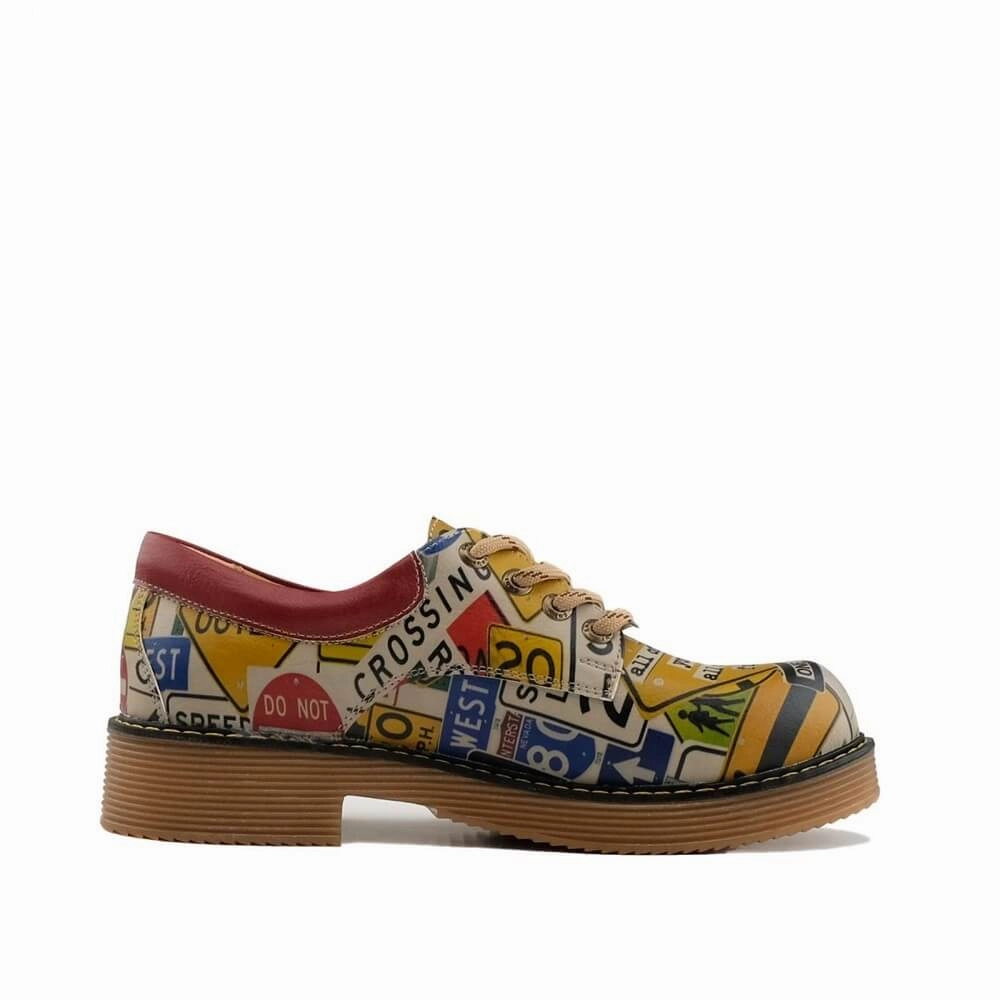 Adjustable Straps Oxford Shoes YAX108