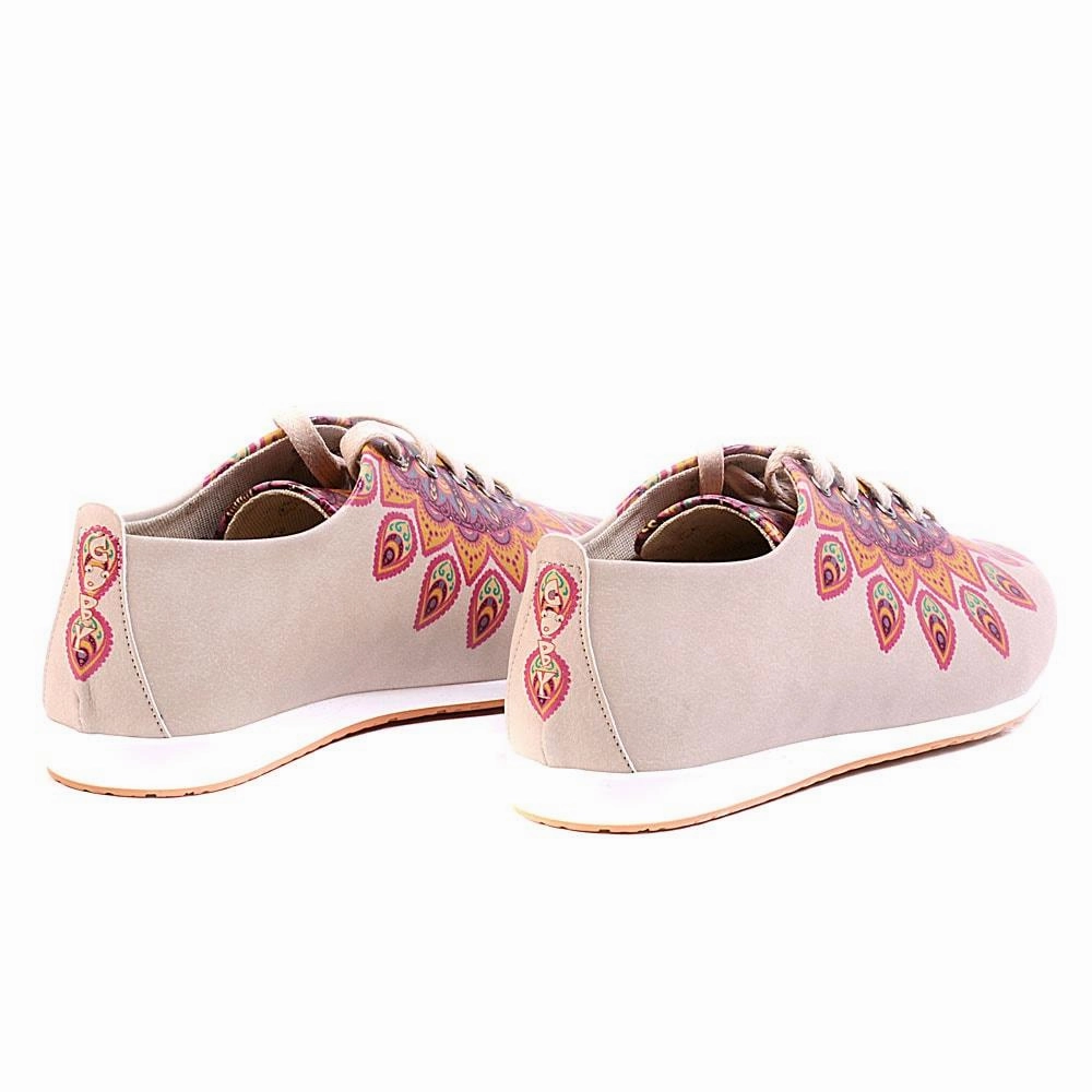 Beauty Walk Pink Pattern Ballerinas Shoes SLV184