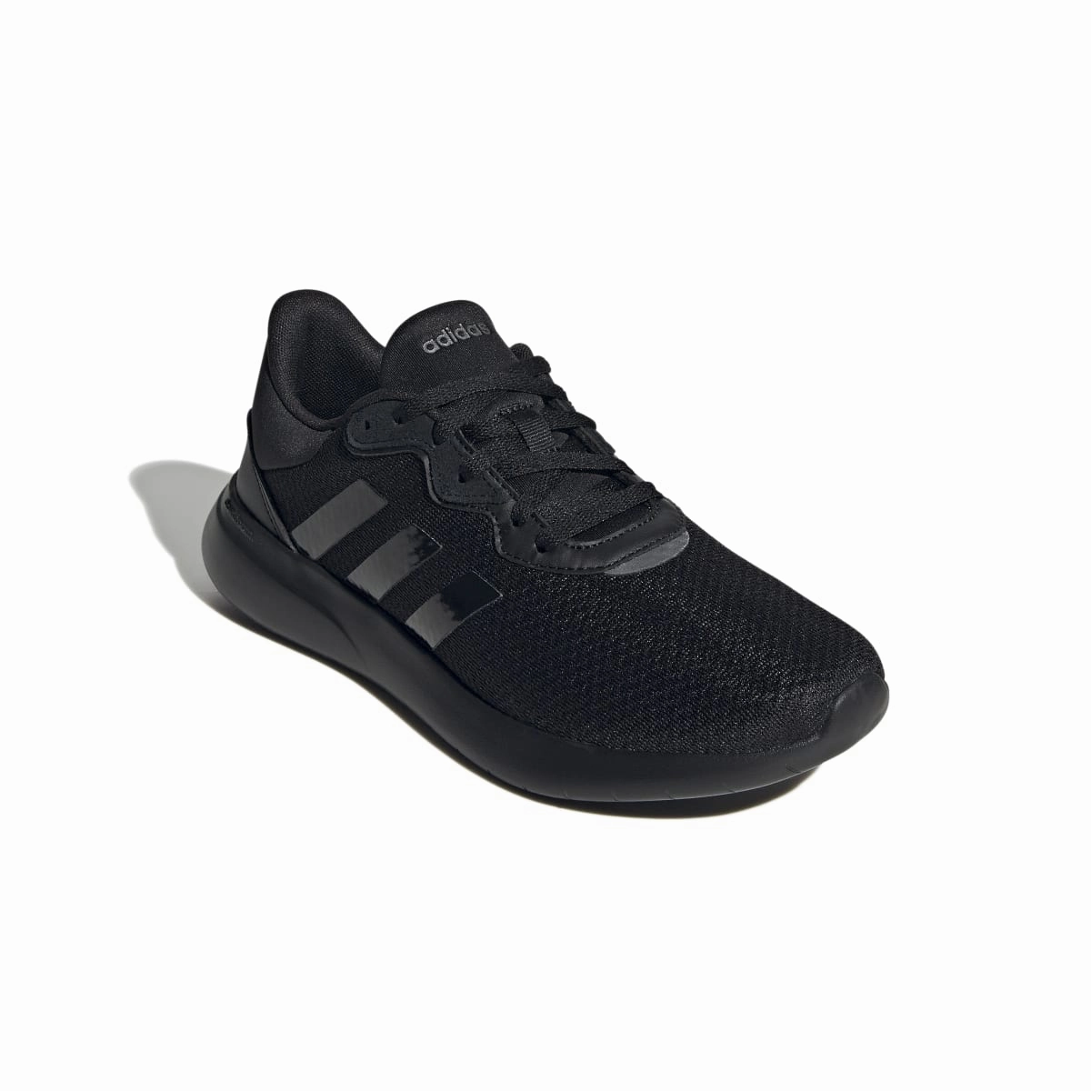King Walk Mesh Cool ADIDAS GY9245 QT RACER 3.0 WMN'S (Medium) Black/Black/Iron Metallic Textile Training Shoes