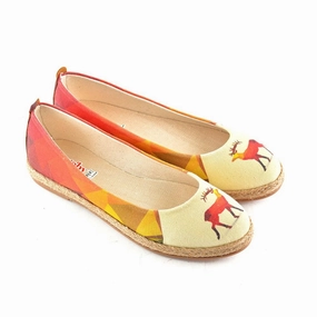 Ballerinas Shoes FBR1227 Red Glow