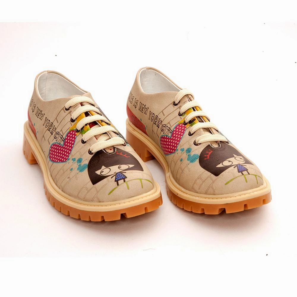 Pretty Blossom Oxford Shoes TMK6504 Camera Look