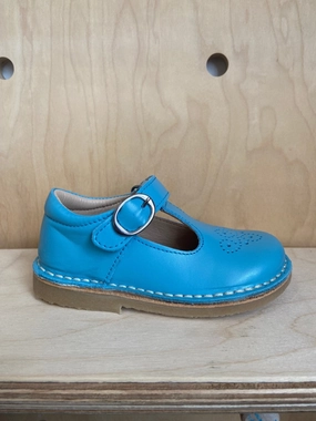 Petasil: Susy T-Bar Velcro Shoes - Maui Blue Roma Asics Gel Walking Shoes