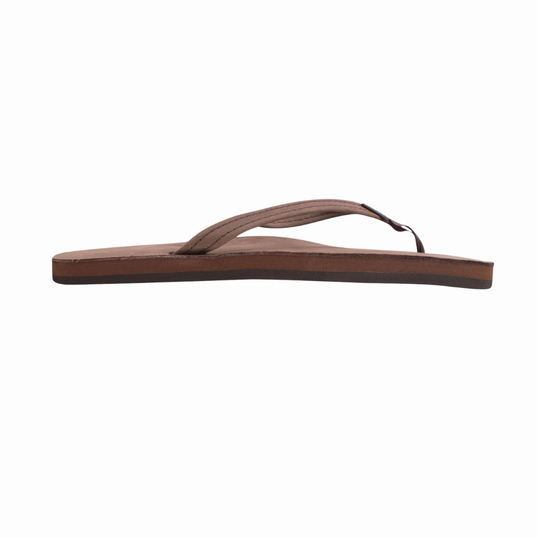 RAINBOW 301ALTSNW/EXPR SINGLE LAYER WMN'S (Medium) Expresso Leather Strap Sandals Drill Hike Winter Wear