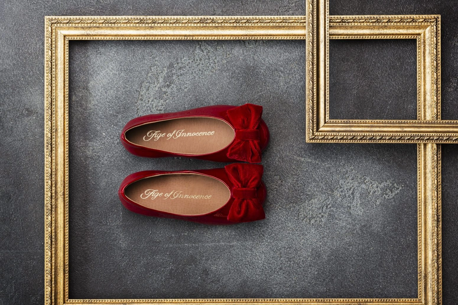 Asics Tennis Shoes Arch Support Mina Red Flats