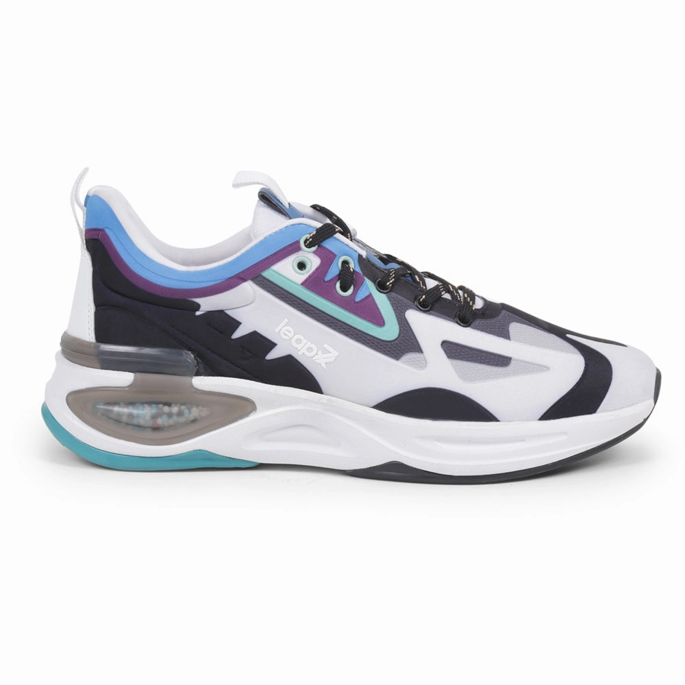 Best Running Shoes For Training For A Marathon Leap7x White Sports Lacing Running Shoes For Men HANOVER-1 By Liberty