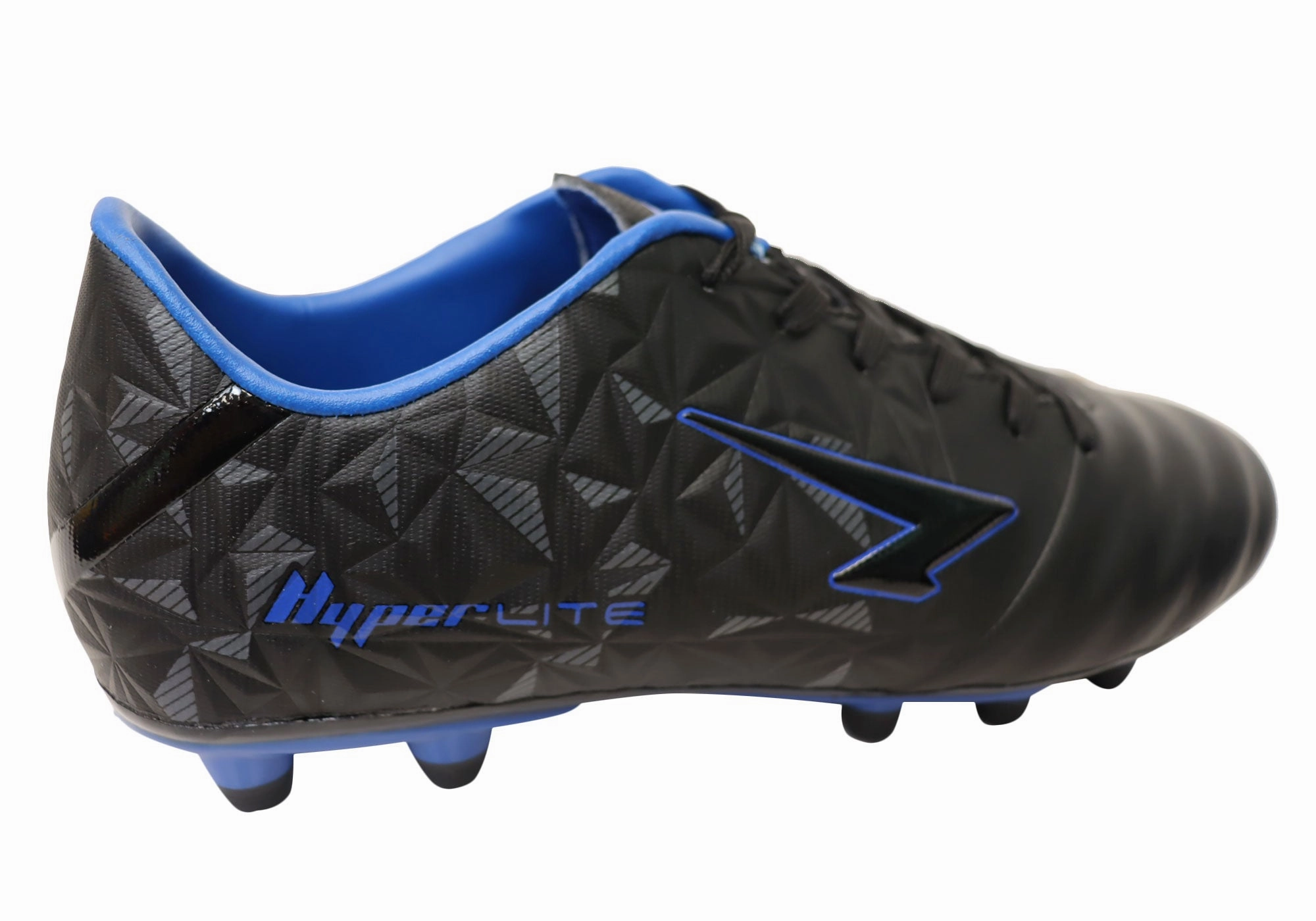 Sfida Prism Adult Mens/Older Kids Comfortable Football Boots Blue Suede Boots