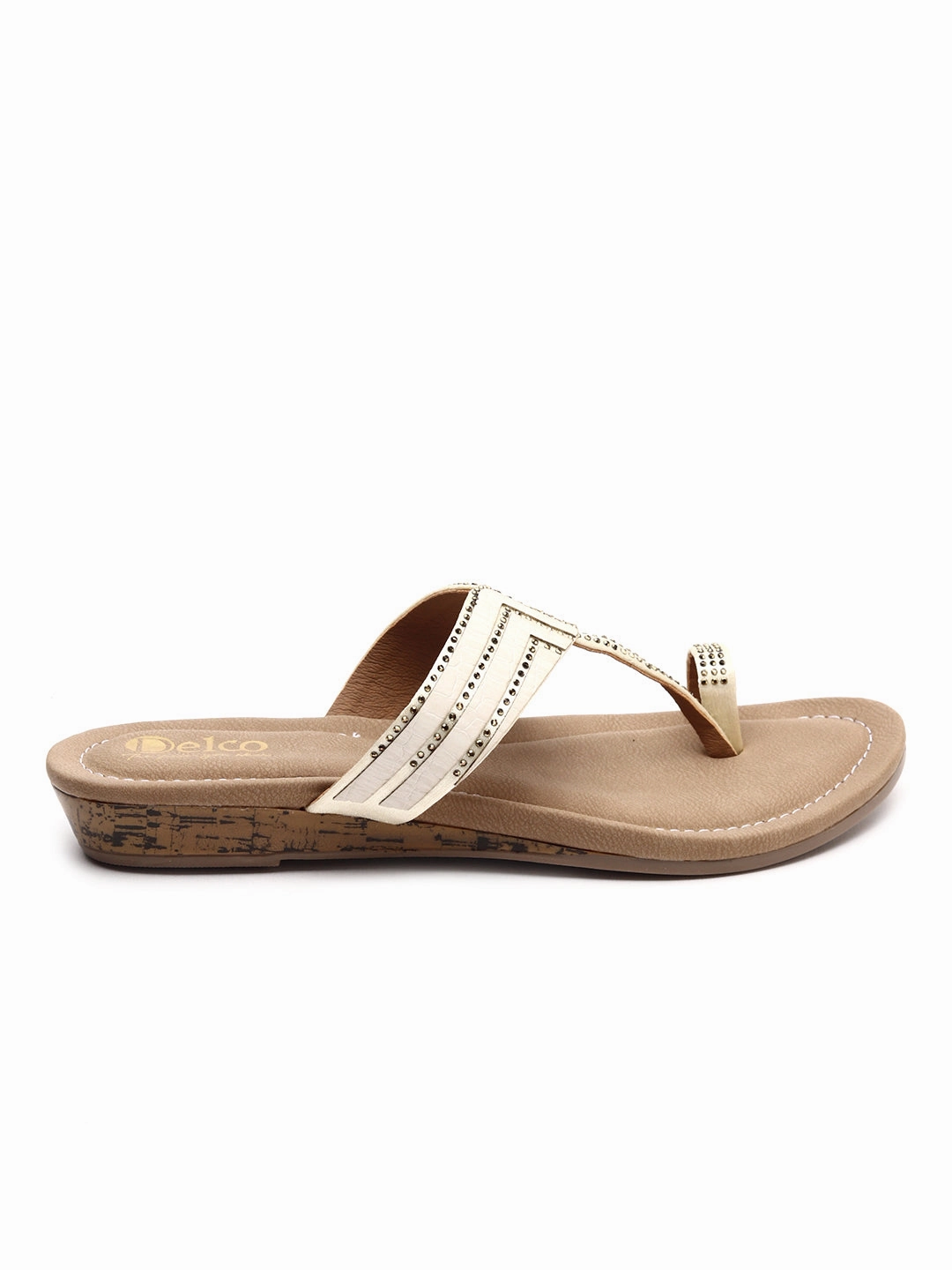 Flat Shoes No Heel Comfy Flat Slip-On Chappals