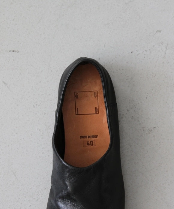Scarpa Boots GUIDI Slipper slip on , sole rubber "BLACK"