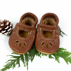 Heel High Boots Chestnut RAINEY JANES Shoes Baby and Toddler