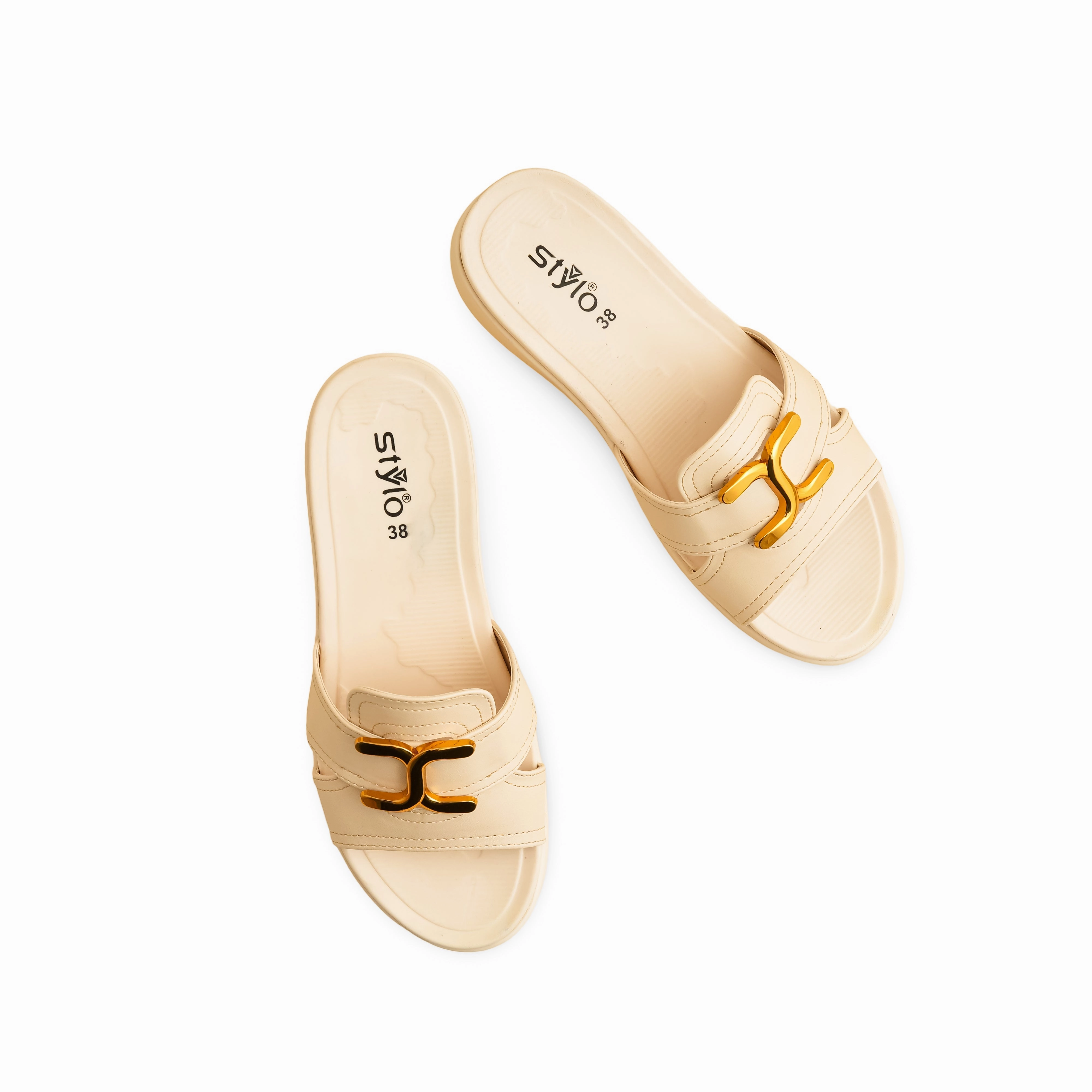 Free Crochet Pattern Slippers Fawn Formal Slipper PU0564