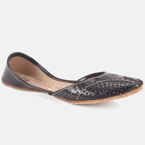 Women "MIA" Plain Flat Khussa Best Running Shoes