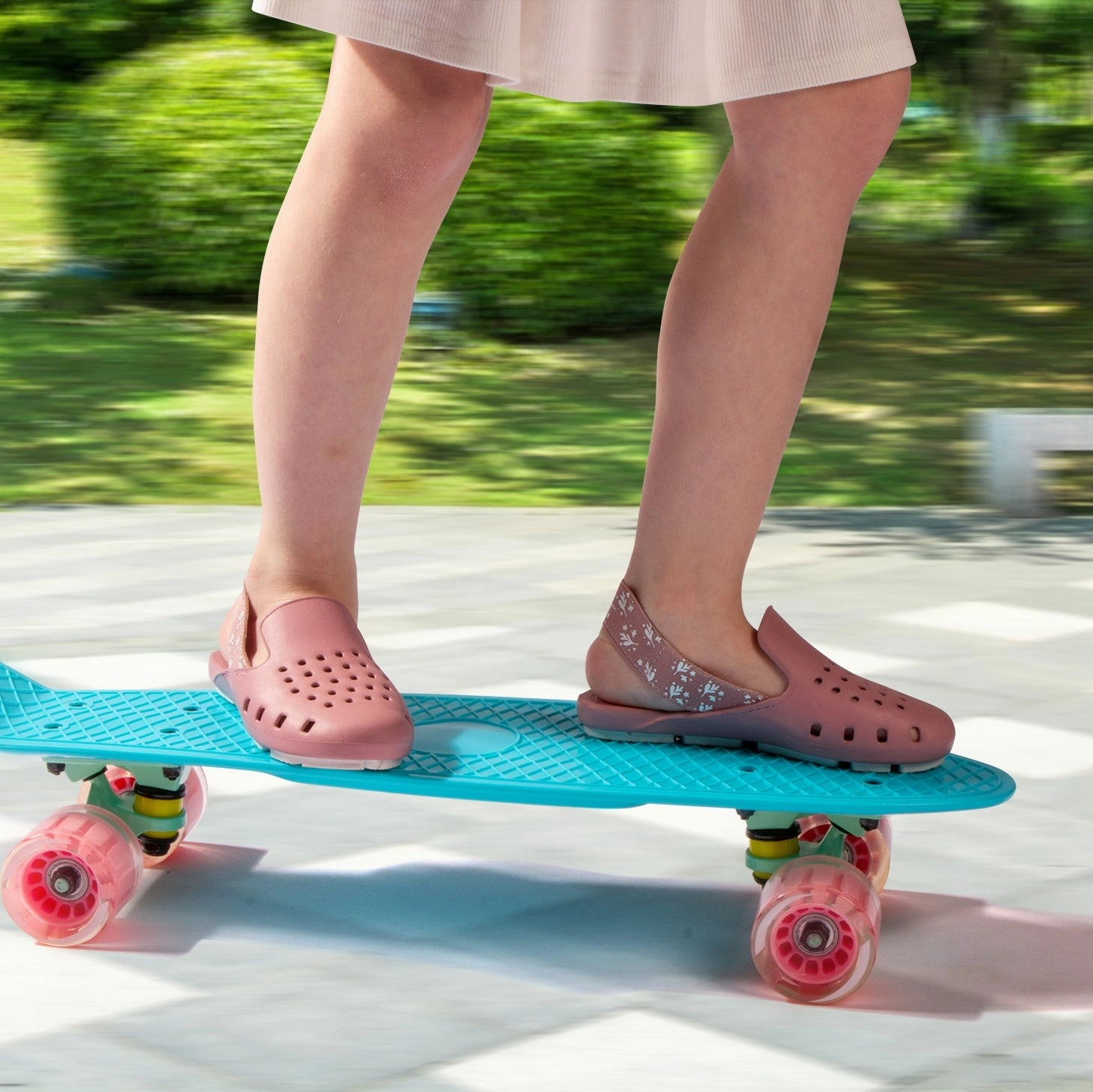 Asics Duomax Shoes Price MAUVE BLOSSOM MULE SLINGERS <br><span style="font-size: 8px; font-weight: normal;"> Pink Water Shoes | Soft as a girls jelly shoe