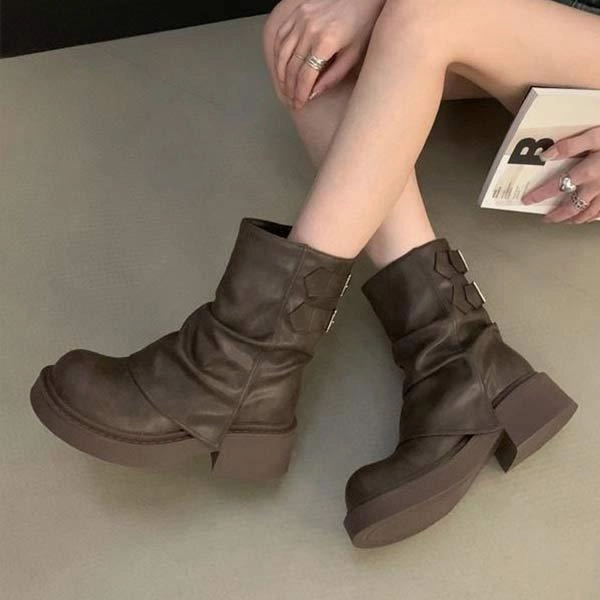 Women's Retro Thick Sole Martin Boots 90445690C Adidas Originals Stan Smith Casual Shoes