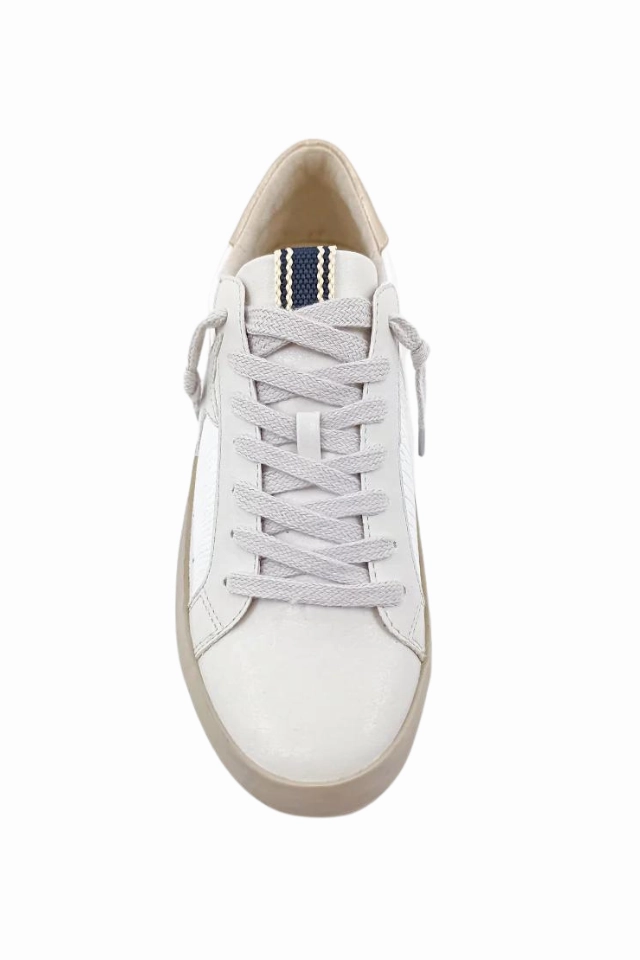 ShuShop Paula Kids - Bone Lizard 70s Tennis Shoes