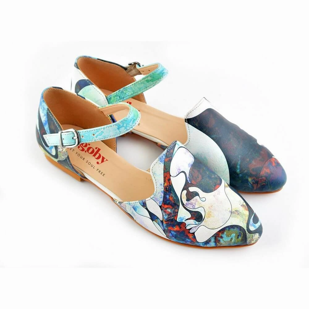 Nordic Tone Removable insole Ballerinas Shoes GRYB102