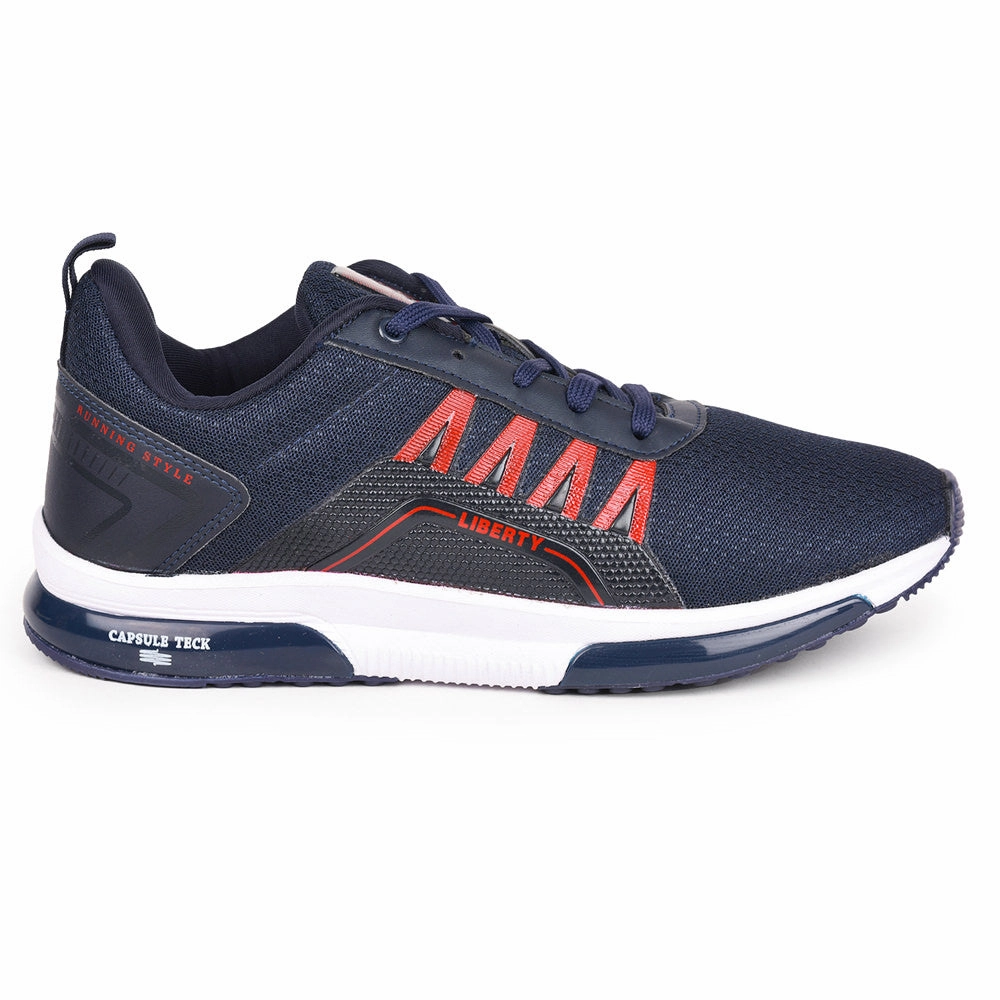Force 10 Men Navy Blue Sports Running Shoes(GOLFER) Nike Training Shoes For Wide Feet