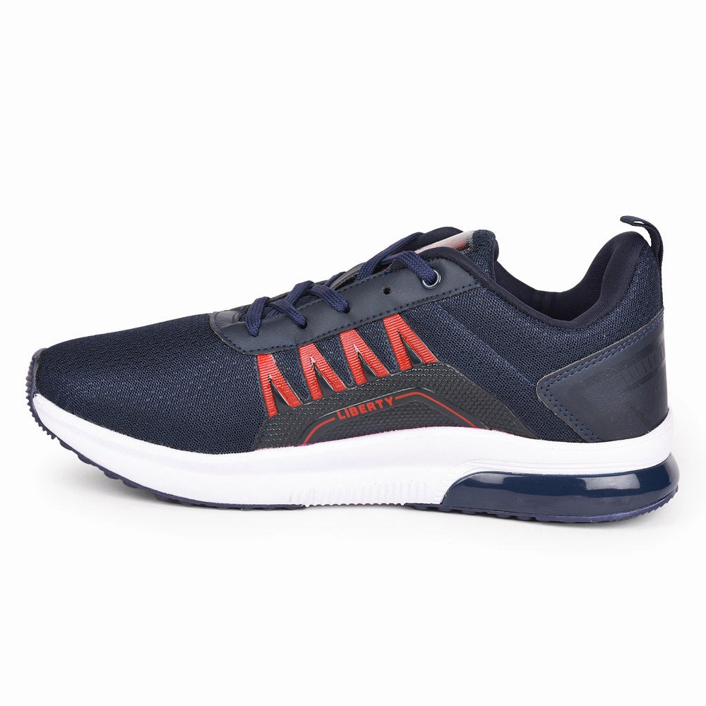 Best Shoes For Explosive Training Force 10 Men Navy Blue Sports Running Shoes(GOLFER)
