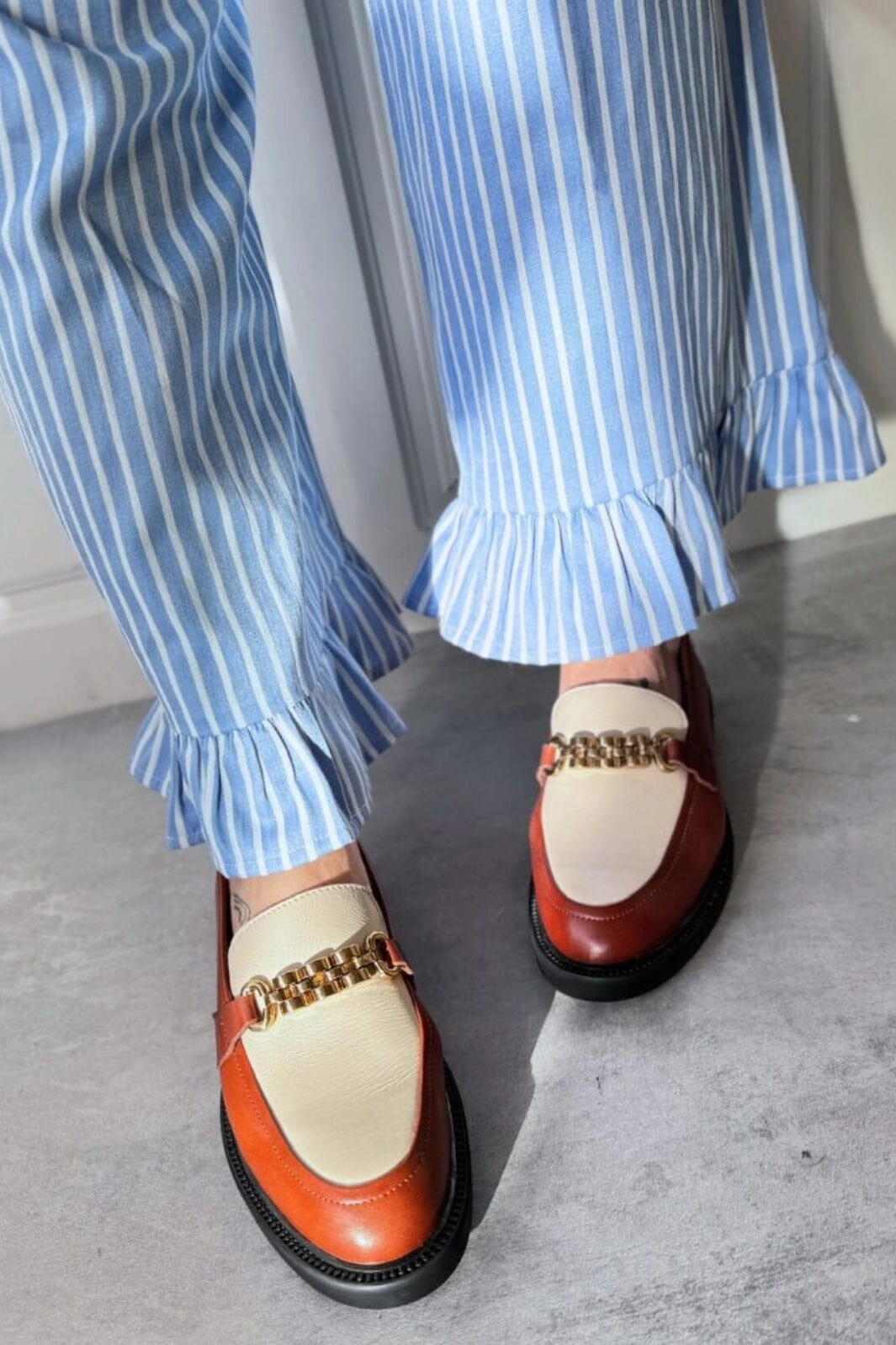 Loafers Mk Shoes Copenhagen Shoes - Feel Spring - 214 Cognac / Nude