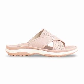 Best Slippers For Sweaty Feet Pink Formal Slipper For Women PU0375