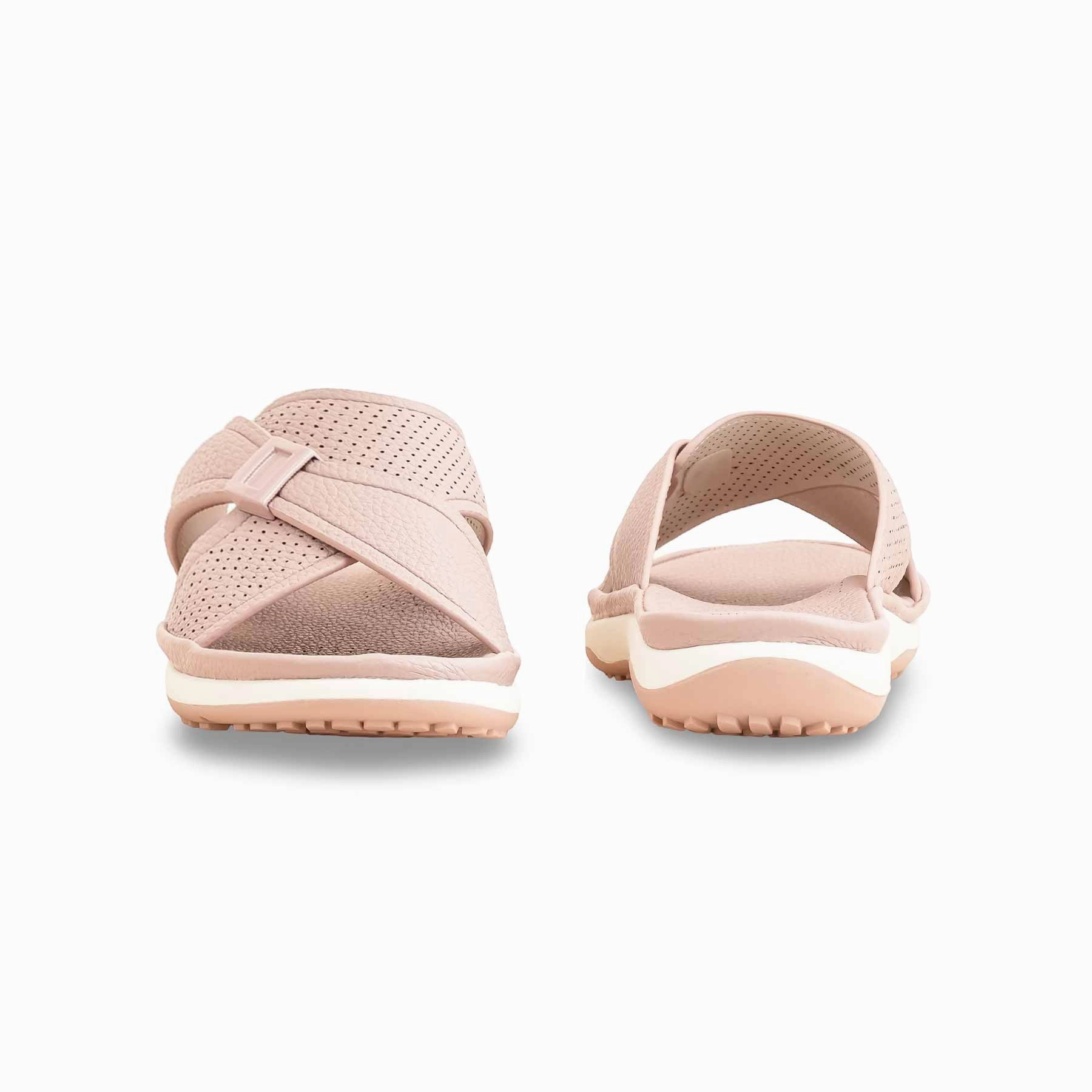 Nut Logo Slippers Pink Formal Slipper For Women PU0375
