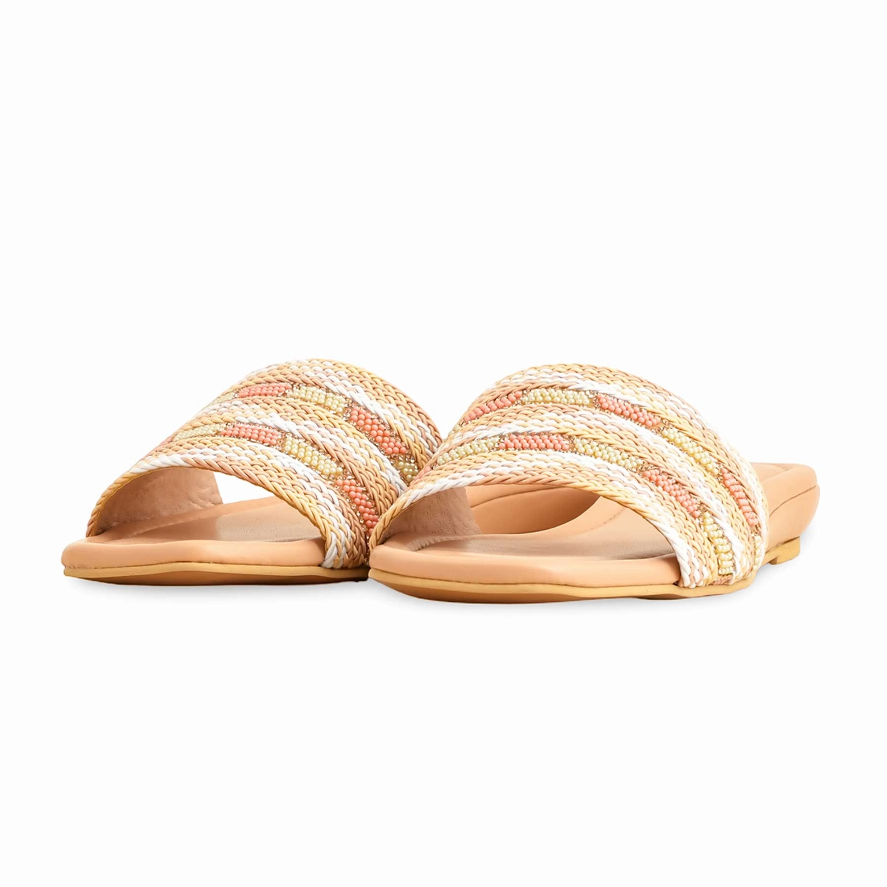 Ora Recovery Slide 2 Beige Formal Slipper FR8359