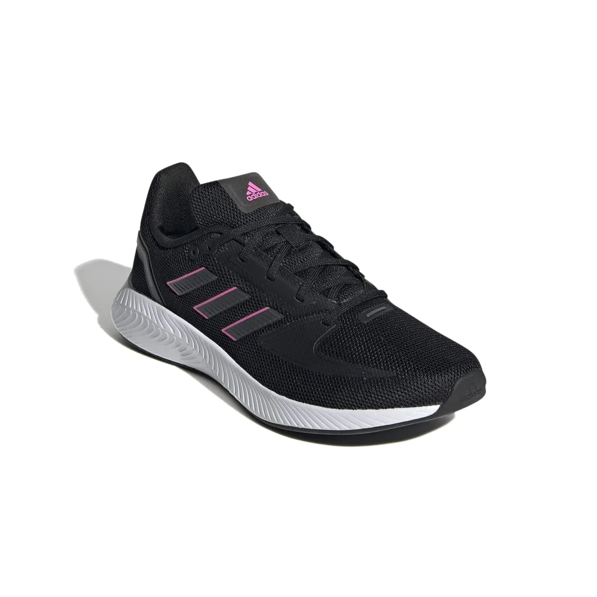 Flexible Motion Daily Moves ADIDAS FY9624 RUNFALCON 2.0 WMN'S (Medium) Black/Gray/Pink Mesh Running Shoes