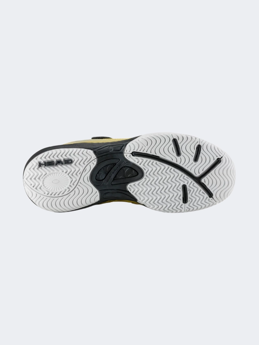 Head Sprint Velcro 3 Kids Tennis Shoes Yellow/Black Bnbk High Top Reebok Tennis Shoes