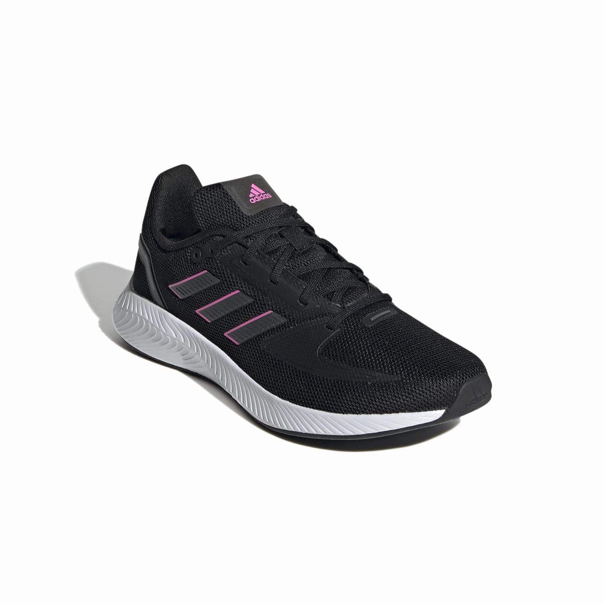 Flexible Motion Daily Moves ADIDAS FY9624 RUNFALCON 2.0 WMN'S (Medium) Black/Gray/Pink Mesh Running Shoes