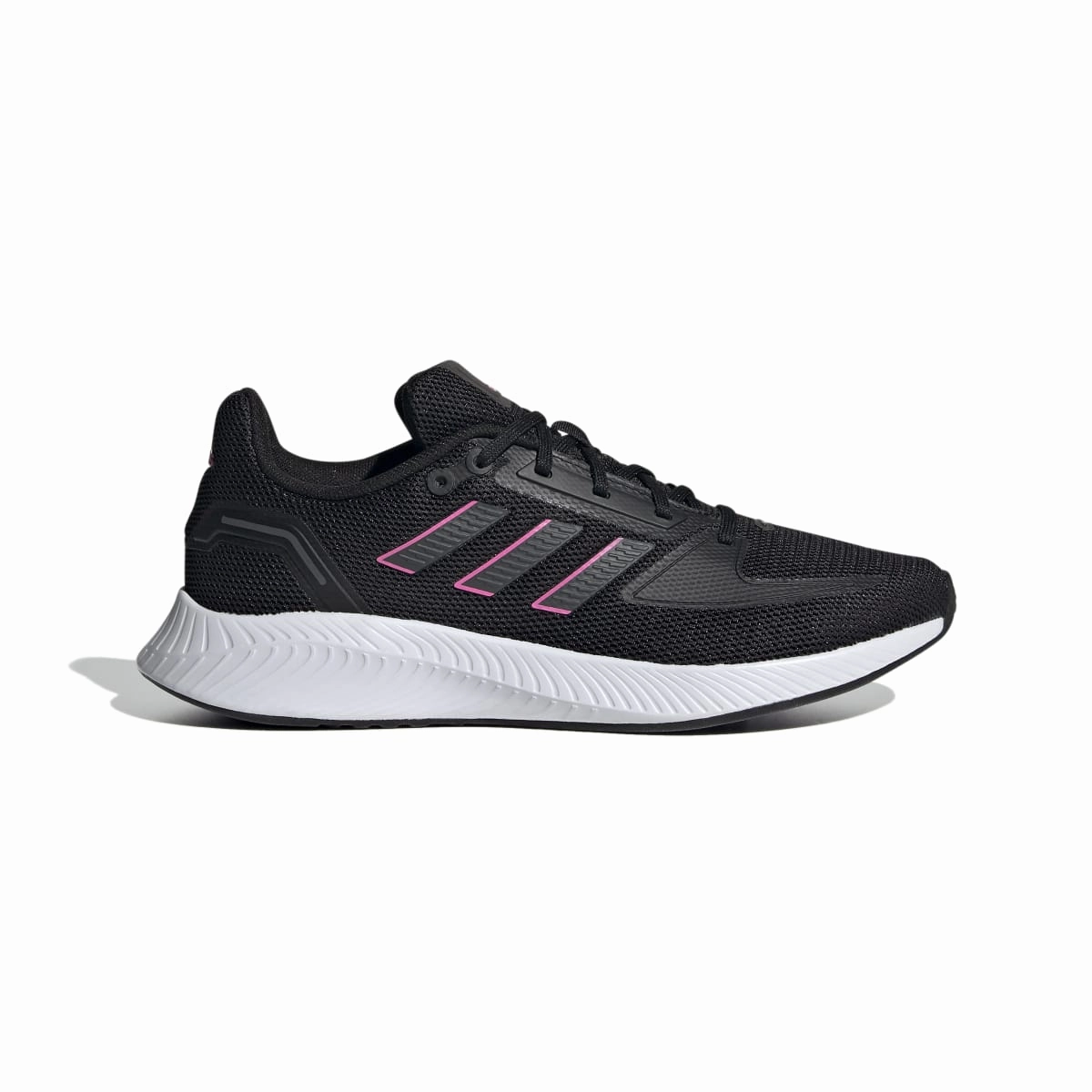 Bright Step ADIDAS FY9624 RUNFALCON 2.0 WMN'S (Medium) Black/Gray/Pink Mesh Running Shoes