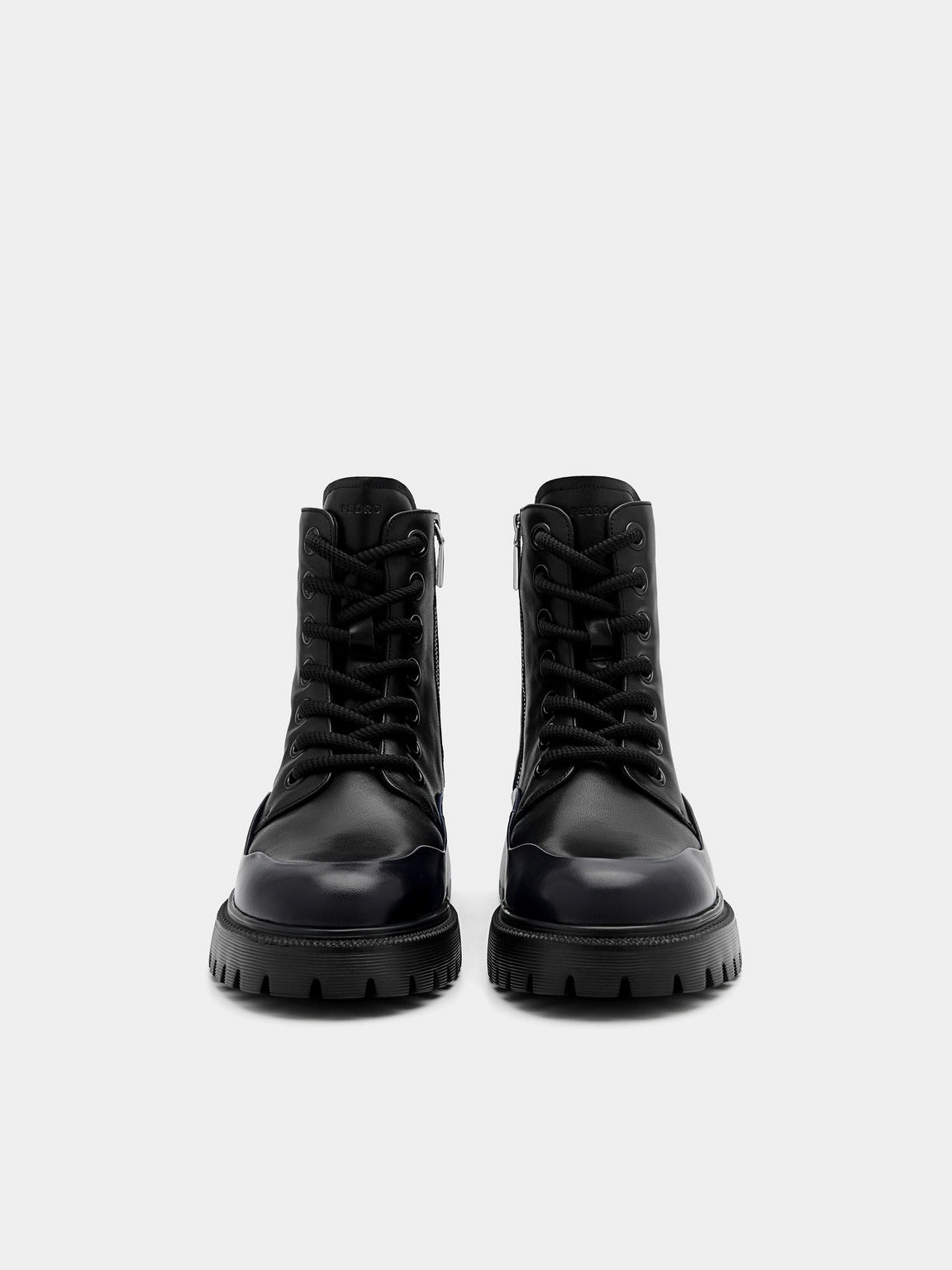PEDRO Icon Leather Boots Steel Toe Chelsea Boots