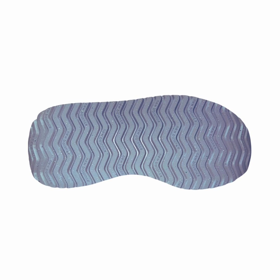 NEW BALANCE GS237ME-W 237 JR'S (Wide) Ice Blue/Pink Suede & Mesh Lifestyle Shoes right foot running activity