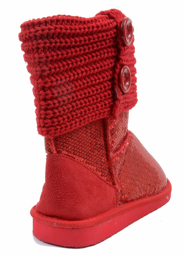 Sequin Crochet Slouchy Knit Sweater Button Flat Boot Red Adidas Mundial Team Shoes