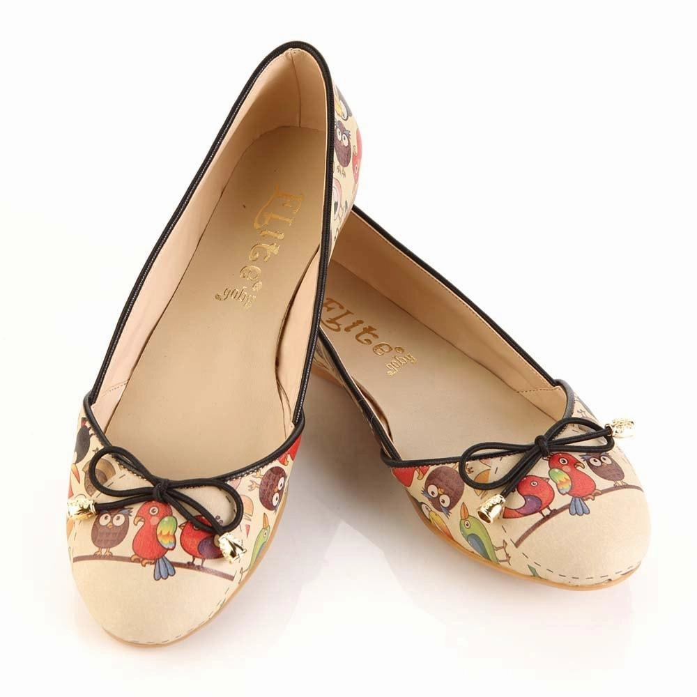 Durable Cute Animals Ballerinas Shoes OMR7101