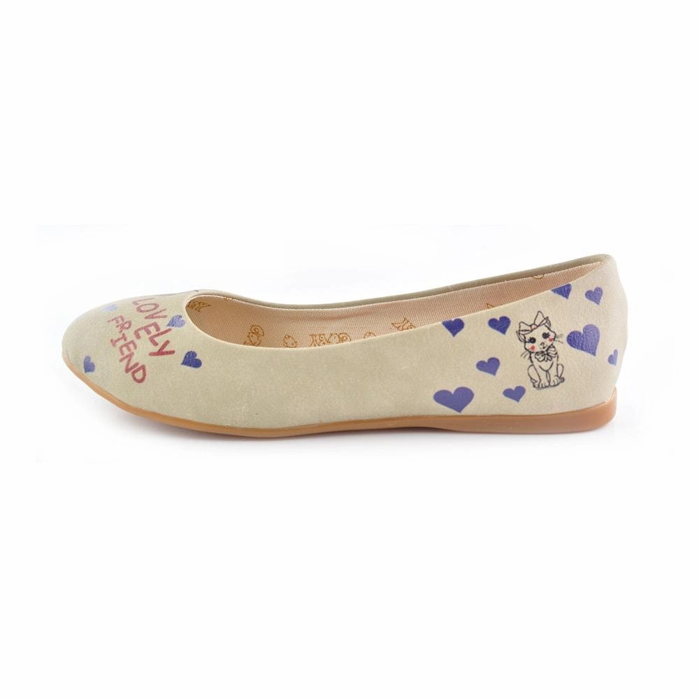 Eva Midsole Cute Girl and Animals Ballerinas Shoes 1002