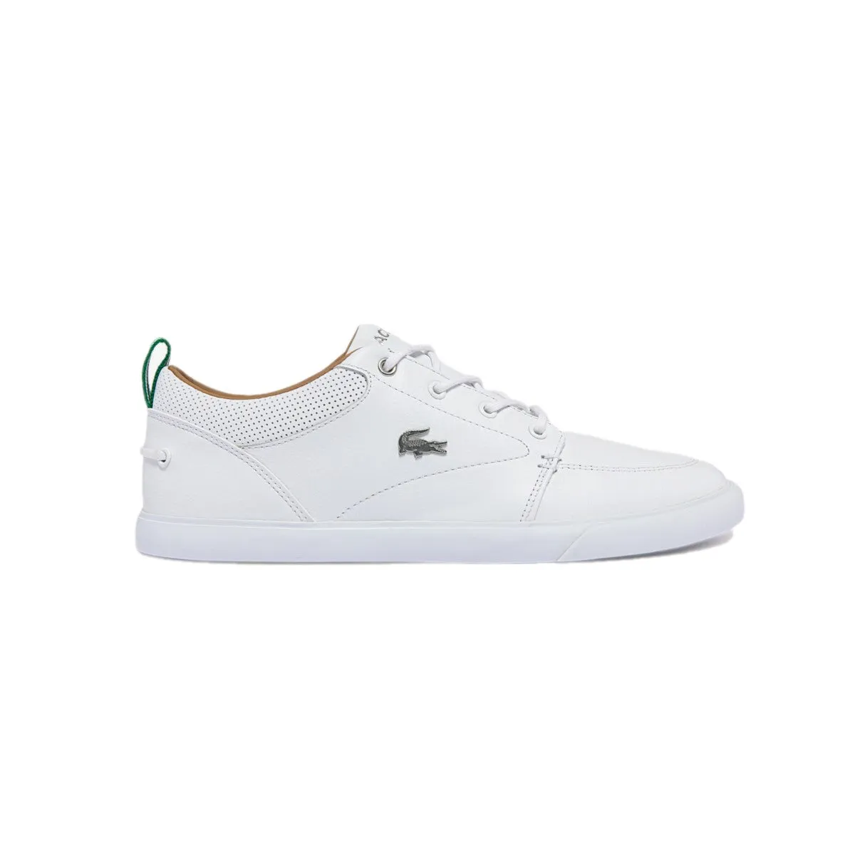 Glide Step LACOSTE 7-37CMA007321G BAYLISS 119 1 MN'S (Medium) White/White Leather & Synthetic Lifestyle Shoes