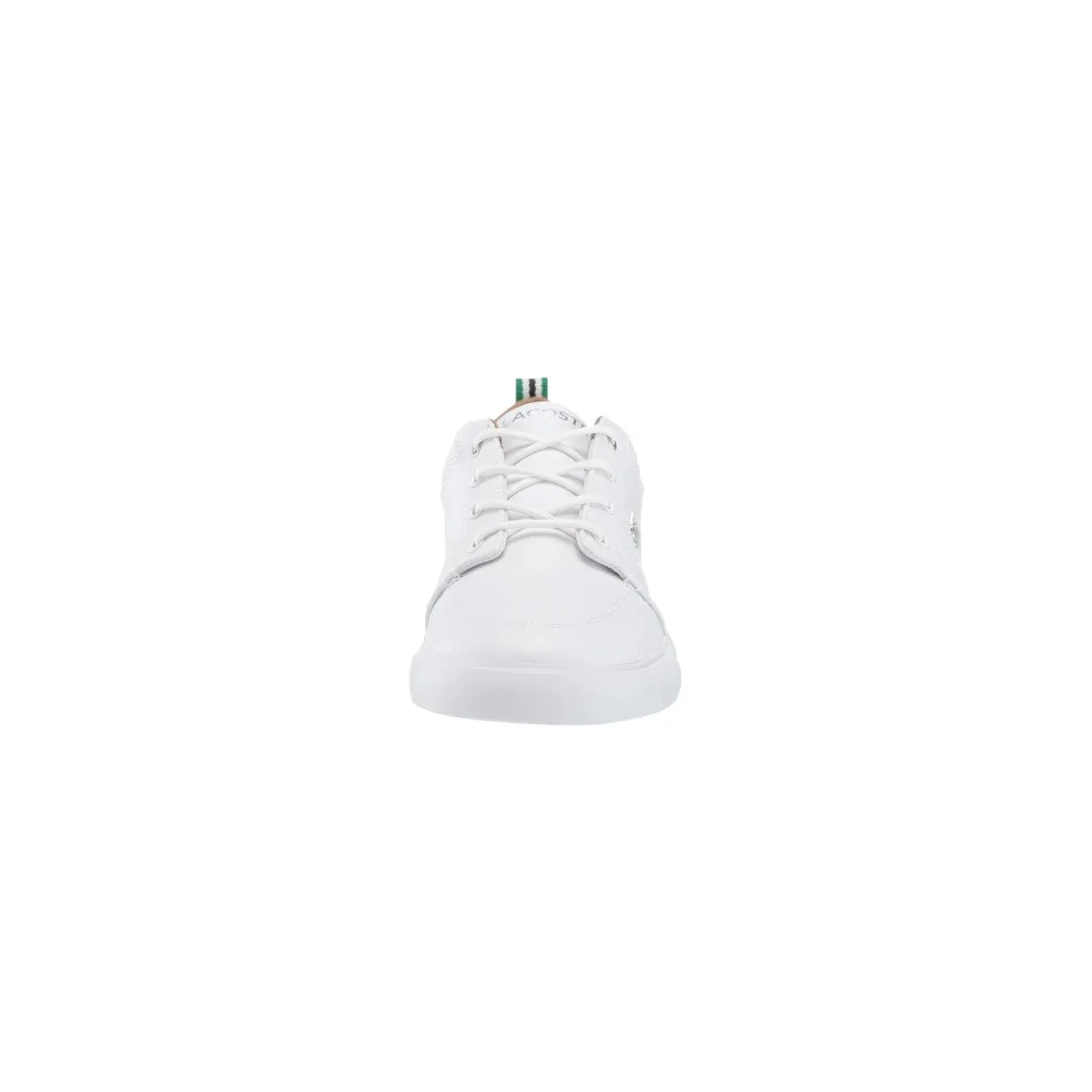 LACOSTE 7-37CMA007321G BAYLISS 119 1 MN'S (Medium) White/White Leather & Synthetic Lifestyle Shoes Durable Material